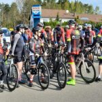 Bike Team Neustrelitz bei der ersten Ausfahrt im Mai 2022